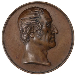 1829 Great Britain Earl Of Bridgewater Death Medal - Picture 1 of 2