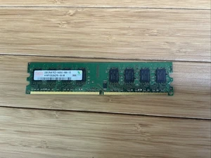 Hynix 2GB 2RX8 PC2-6400U-666-12 Memory HYMP125U64CP8-S6 AB-C RAM - Picture 1 of 2