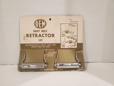 Новые из старых запасов винтажные натяжители ремней безопасности 50-е 60-е Chevy Ford Olds Buick Pontiac Chrysler - Изображение 1 из 4