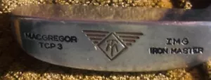 Rare ~1955 MacGregor Tourney TCP3 IMG Iron Master Logo Bottom Putter Vintage EX - Picture 1 of 5
