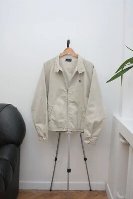 Fred Perry Beige Vintage Bomber Men's Medium - Image 1 of 4