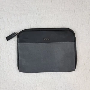 Tumi for Delta Gray Zip Pouch Reiseetui Kulturbeutel Kosmetiktasche nur - Bild 1 von 5