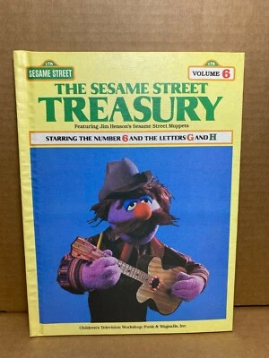 The Sesame Street Treasury Starring the Number 6 and the Letters G and H - 1983 - Image 1 of 4
