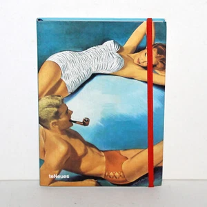 teNeues NYC Pin-Up Blank Book Journal lined blue notebook art writing - Imagen 1 de 8