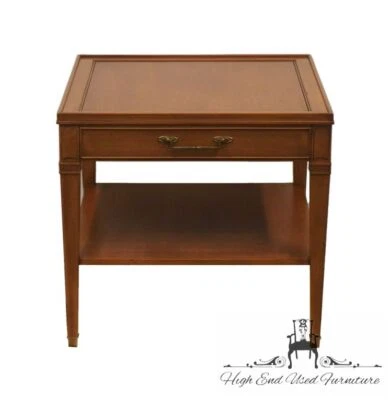 HEKMAN FURNITURE Italian Neoclassical Tuscan Style 24" Accent End Table 1605 - Image 1 of 4