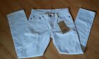Womens  Size 32x30" UNIQLO Off-White Skinny Fit Tapered Jeans BNWT