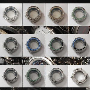 For NH35/NH36 Movement Stainless Steel Can Watch Case 45mm Mineral Glass - Picture 1 of 22