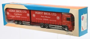Tekno No.100 DAF XF95 & Close Couple Trailer "Hurst Bros. Ltd" 1/50 Scale - Picture 1 of 1