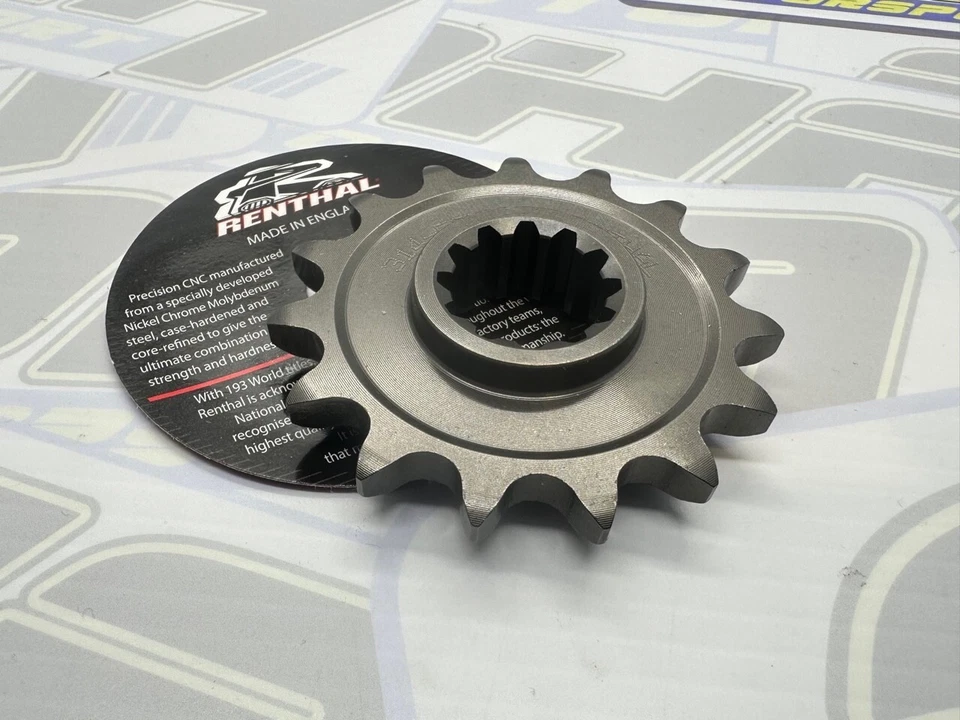 NUEVO Piñón delantero Renthal para Honda CBR600F CBR600 F 1997 1998 - 15T 15 dientes Foto 1 de 1