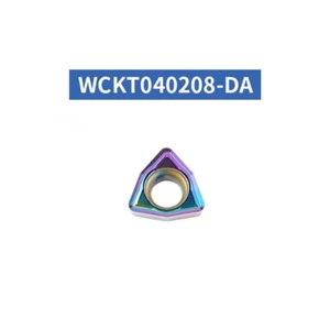 For Aluminium 10PCS WCKT040208-DA CNC Carbide U Drill Inserts Tool WCKT040208 - Picture 1 of 4