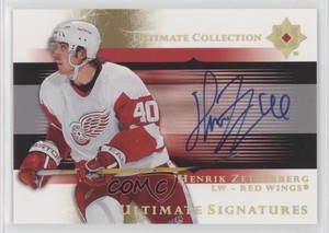 2005-06 Ultimate Collection Ultimate Signatures Henrik Zetterberg #US-HZ Auto