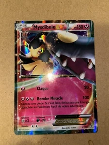 Pokémon Mysdibule ex französisch neuwertig selten USA Verkäufer Mawile EX schwarzer Stern Promo XY - Bild 1 von 3