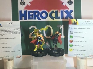 Marvel HeroClix 10th Anniversary (M10A) 005 Thor, 016 Thor - Picture 1 of 2