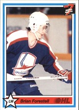 1990-91 7th Inning Sketch OHL #181 Brian Forestell
