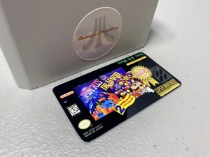 Tetris & Dr. Mario (SNES) Super Nintendo Replacement Game Label - Picture 1 of 1