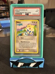 PSA 9 Mint Togepi 2004 EX Team Rocket Returns #50 - Picture 1 of 2