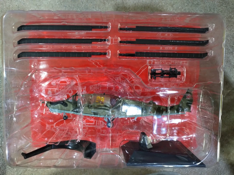 Elicottero Guerra Modello 1/72 Kamov KA50 Black Shark Hokum Russia Air Force - Immagine 1 di 1