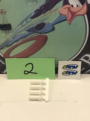 RPM Heavy Duty Tie Rod Ends 4-40 Size (4)White Ball Links New🇺🇸Shipped - Image 1 of 4