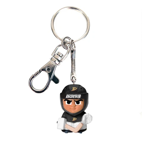 NHL Teenymates Tagalong Key Chain With Clip Anaheim Ducks Key Chain Cover
