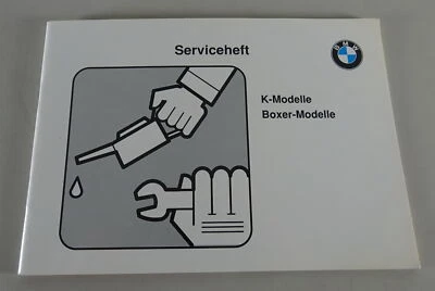 Scheckheft BMW Boxer-Modelle & K-Modelle blanko - ohne Einträge Stand 03/1989 - Bild 1 von 4