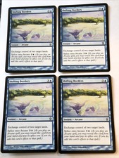 Shifting Borders X4 Saviors Of Kamigawa EX Condition See Pics Front/back