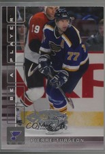 2001-02 ITG Be A Player Memorabilia All-Star Fantasy /10 Pierre Turgeon #296 HOF