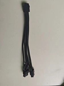 New PCI Express 6Pin Female to Dual 8Pin Male PCIE GPU Graphics Power Cable Card - Picture 1 of 3