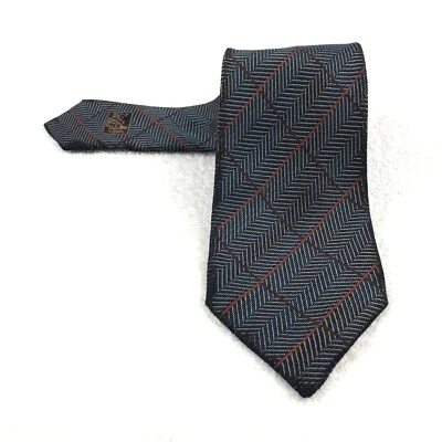 Authentic Hermes Necktie Vintage And Unique Unisex Silk Tie - Image 1 of 4