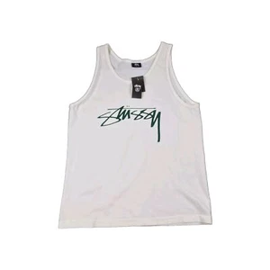 Stüssy glatter Vorrat Pigment gefärbter Tank natürlich - Bild 1 von 4