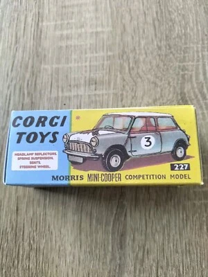 Matchbox Oversize Promotional  No227 Competition Mini  - Replica / Copy Box only - Image 1 of 3