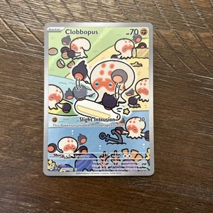 Pokémon Karte Clobbopus Illustration Rare 6/7 MINT Wogende Funken 207/191 - Bild 1 von 2
