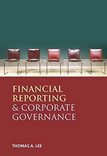 Financial Reporting and Corporate Governance By Thomas A. Lee - Image 1 of 1
