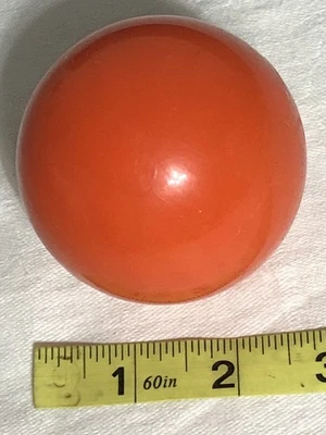 Sportcraft Croquet Ball Solid 2 3/4 in Orange Replacement Sport Hard Plastic - Image 1 of 2