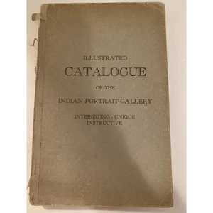 Henry H Cross / Illustrated Catalogue of Indian Portraits / 1st ed 1927 - Bild 1 von 11