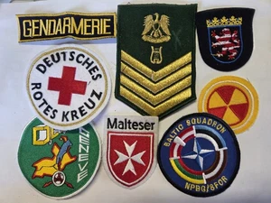 Nr. 2  / Aufnäher Patch Konvolut , Rotes Kreuz, Militär, Nato, Polizei ...... - Picture 1 of 1