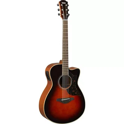 Yamaha A-Series AC1M TBS 02 Acoustic-Electric Guitar, Tobacco Sunburst - Image 1 of 4