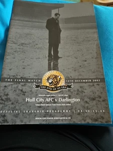 Hull City AFC v Darlington 14/12/2002 Programme - Picture 1 of 2