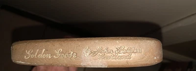 John Letter Golden Goose Brass Putter Scotland Steel Shaft 35.5" Vintage - Image 1 of 4