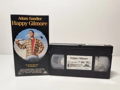 Happy Gilmore VHS 1996 Adam Sandler Vintage Tested VG+ - Image 1 of 4