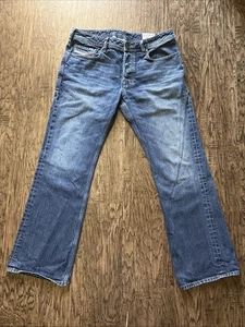 Diesel Jeans Zatiny Jeans 32x30 Wash 0RZ65 Regular Bootcut Denim - Picture 1 of 10