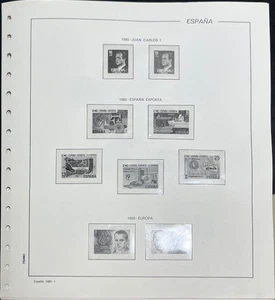 Feuilles 1980 Filabo. Pour Timbres Usé Avec Etui Tranchant Transparentes - Picture 1 of 1