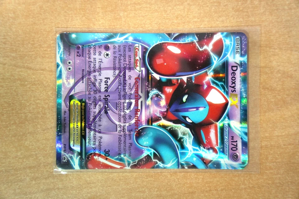  Pokémon JCC Deoxys- EX Carte BW82 Promo EX 170PV- RARE - CARTE FRANCAISE - Photo 1/2