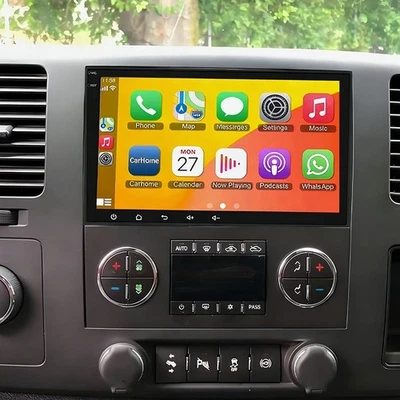 For 2007-13 Chevrolet Silverado 2500HD/3500HD Carplay Car Stereo Radio Android15 - Image 1 of 4