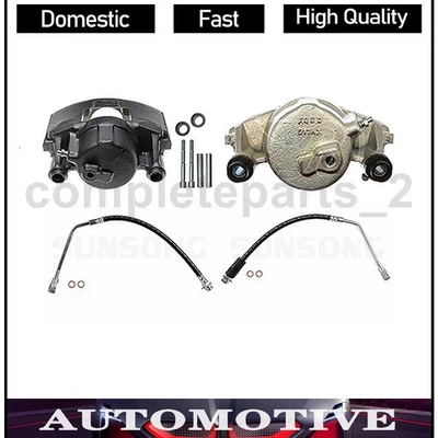 Pinzas delanteras freno manguera hidráulica línea de freno para Chevrolet K1500 1994 Foto 1 de 4