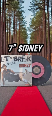 Disque 45 Tours Vinyle Sidney Let's Break ( Smurf) 1984 France Rap - Photo 1/3