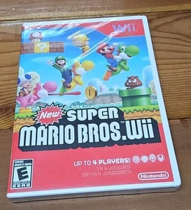Super Mario Bros. Wii (Nintendo Wii, 2009) New Sealed - Picture 1 of 4