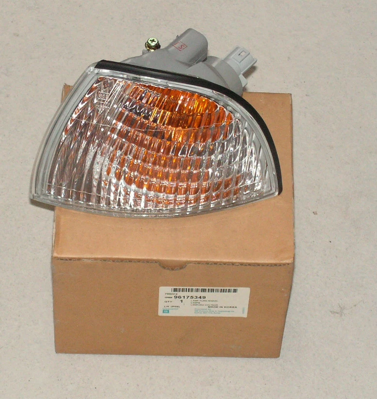 Daewoo Cielo передний LH индикатор лампа номер детали 96175349 подлинный Daewoo деталь - Изображение 1 из 1