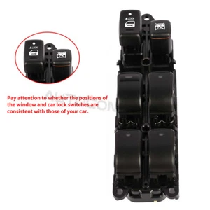 NEW Main Front Door Power Window Switch for Prado GRJ120 KDJ120 KZJ120 LHD AU - Picture 1 of 6