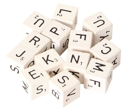 WEIBLE Buchstabenwürfel