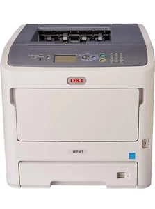 NEU OKI B721dn / B731dn Schwarzweiß Laserdrucker 1200 x 1200 dpi 55 PPM Duplex - Bild 1 von 4